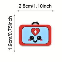 Promotion Accessoires de soins infirmiers personnalisés Mignon Médecin Infirmière Accessoires Médical Pvc Chaussures Charmes