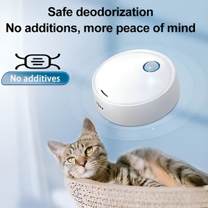 Mini Umweltfreundlicher Wiederaufladbarer Haustier-Geruchsentferner Luftreiniger für Katzenstreu Urinflecken & Geruchsbeseitigung - Product Image 1