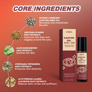 Aceite de Ricino en Roll-on, Nutre Profundamente y Desaliniza la Melanina, Hidrata de Forma Sostenible, Aceite Facial - Product Image 5