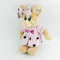 Peluche Gilly Mouse, la souris de dessin animé debout, en coton PP doux, jouet en peluche pour enfants, cadeau d'anniversaire
