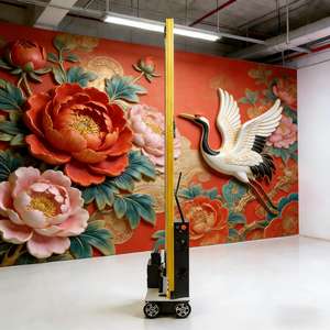 Impresora de Etiquetas y Tarjetas de Cuero LC-A2 Rural Culture con Cabezal de Impresión DX7, Diseño Plegable, Nueva - Product Image 1