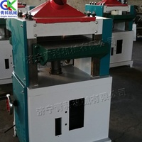 Raboteuse à bois double face haute vitesse, directe d'usine, structure 3 entrées 2 sorties avec système de collecte des poussières