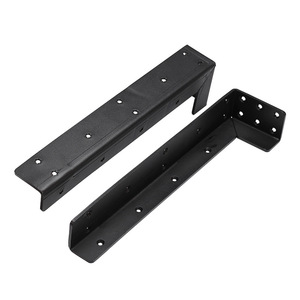 Soporte de pared en forma de L, resistente, de acero laminado en frío, soporte flotante oculto para gabinete, estante de TV, tocador de baño - Product Image 2