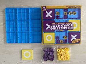 Jeu de société 3D Tic Tac Toe interactif prêt à être expédié, <span class=keywords><strong>jouet</strong></span> de puzzle de table Gobble pour enfants et famille, faible MOQ, cadeau - Product Image 3