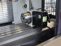 Centre d'usinage vertical professionnel VMC850 FANUC CNC BT40 12000 tr/min broche unique 24 outils ATC pour la fabrication de moules en métal