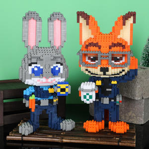 Hai Cai Pin, Juguete de Construcción para Adultos, Bloques de Construcción de la Serie Zootopia, Nick, 40 Piezas, Plástico ABS, Gran Venta - Product Image 2