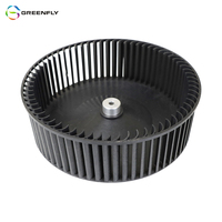 2021 Chine approvisionnement personnalisé en plastique croix ventilateur pale ventilateur turbine