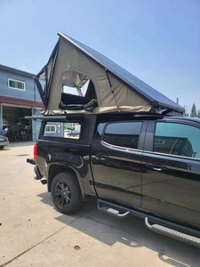 Outdoor Waterproof Portable Opening Truck Car <b>Tents</b> Foldable Camping Hardshell Rooftop Rear <b>Canopy</b> for Colorado 5 FT POER Outdoo - Product Image 3