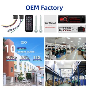 Vente en gros de lecteurs MP3 universels pour voiture personnalisés, <span class=keywords><strong>Bluetooth</strong></span> 6.0, égaliseur 31 bandes, DSP 4.0V, 6 RCA, radio FM, récepteur audio stéréo - Product Image 1