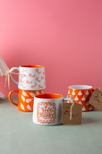 Mug en céramique de haute qualité, personnalisable, avec motifs de citrouilles orange, pour la rentrée scolaire, <span class=keywords><strong>tasse</strong></span> à café créative pour la récolte - Product Image 5