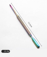 Outils pour ongles en acier inoxydable Pince à ongles double professionnelle Ciseaux à cuticules Ensemble de manucure et pédicure