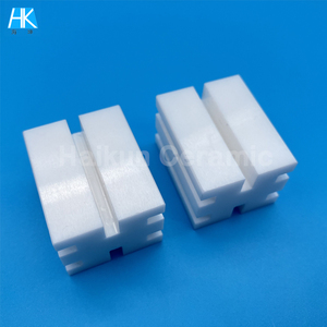 Bagian struktural keramik zirkonia tahan suhu tinggi kekerasan tinggi putih - Product Image 2