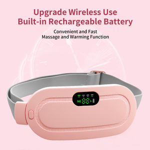 Ceinture chauffante menstruelle sans fil rechargeable Type-C 1500 mAh, design compact réutilisable, 3 modes, pour soulager les douleurs menstruelles - Product Image 4