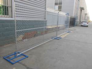 Padrão americano Melhor Qualidade Portátil Malha De Arame Soldada Backyard <span class=keywords><strong>Fence</strong></span> Brace Temporária <span class=keywords><strong>Concrete</strong></span> Base Pés Modelagem 3D Incluído - Product Image 5