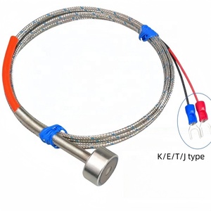 1.5 Meters Magnetic Adsorption k E J Type 2 <strong>Core</strong> Thermocouple Stainless Steel <strong>Temperature</strong> Sensing Probe <strong>Sensor</strong> - Product Image 2