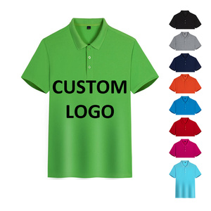 Design Embroidered Printed Blank High Quality Men's Cotton Polo Shirts Custom logo for Business