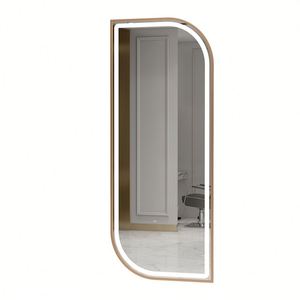 Salon <span class=keywords><strong>de</strong></span> coiffure grand miroir <span class=keywords><strong>filet</strong></span> <span class=keywords><strong>de</strong></span> <span class=keywords><strong>coiffeur</strong></span> miroir suspendu rouge raccord miroir mural suspendu pleine longueur - Product Image 1