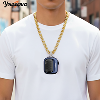 Haut-parleur portable Yousonnra avec clip de fixation et cordon étanche IP69K pour les sports de plein air