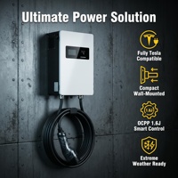 Chargeur portable DC 20KW-30KW, station de charge murale DC, chargeur mural rapide CCS GBT DC, prise en charge OCPP 1.6J pour usage domestique