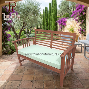 Modern Luxury Teak Wooden Eco-friendly Waterproof UV Protection <b>Sofa</b> Set for <b>Outdoor</b> Indoor Use Villa-Friendly Garden Furniture - Product Image 4