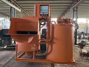 Mélangeur automatique à double moteur de 9 kW pour pulvérisation intense |   Bétonnière à double chambre de 1100 L - Product Image 4