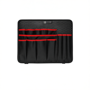 Panneaux d'outils de remplacement pour 00 21 05 (2x), noirs avec garniture rouge, rangement organisé pour outils et accessoires - Product Image 1