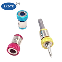 Pemegang Mata Obeng Cincin Magnetik Listrik Paduan LXD Anti-Korosi, Magnet Kuat untuk Mata Bor, Dapat Disesuaikan untuk DIY ODM