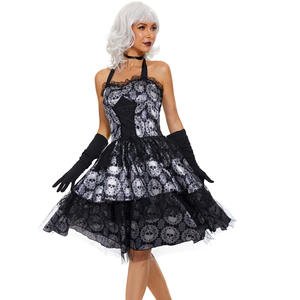 Vestido de <span class=keywords><strong>Novia</strong></span> Fantasma de Terror, Uniforme Femenino de <span class=keywords><strong>Zombie</strong></span>, <span class=keywords><strong>Disfraz</strong></span> de Halloween, 2, 1, 2, 2 - Product Image 5