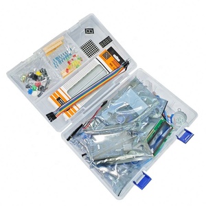 Kit de Inicio para UNO R3, Placa de Desarrollo para Estudiantes, Módulos Electrónicos, Protoboard, Pantalla LCD 1602 para Arduino DIY - Product Image 1
