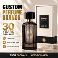 Flacon de parfum cylindrique gris 50 ml avec bouchon noir, boîte rigide, flacon de parfum en verre vide de haute qualité pour l'emballage de marques privées
