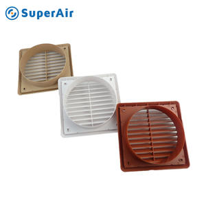 ช่องระบายอากาศลูกบานเกล็ดระบายอากาศฝาครอบอิฐขนาดเล็กสำหรับ HVAC - Product Image 4