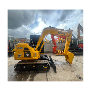 Diseño original excavadora usada 7Ton Digger usado Kamatsu PC70 buen funcionamiento usado equipo pesado excavadora - Product Image 6