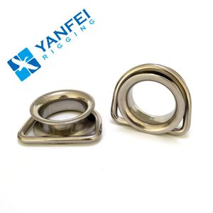 ปลอกกลมสแตนเลสพร้อมห่วงรูปตัว D - Product Image 2