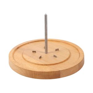 Customized Wooden Cheese Scraper Stainless Steel Hard Cheese Slicer for Cheese Curler - Product Image 2