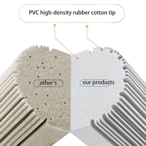 27cm phổ gấp ma thuật xử lý lau phụ kiện PVA nhựa cao su xốp đầu sàn thuận tiện gấp phổ lau đầu - Product Image 6