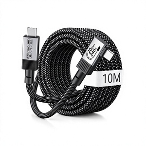 Câble USB C vers USB C LUNG KAY OEM 240W PD 3.1, cordon USB-C vers USB-C coudé à 90 degrés, 20 Gbit/s USB 3.2 Gen, câble d'affichage vidéo 4K HDR - Product Image 1