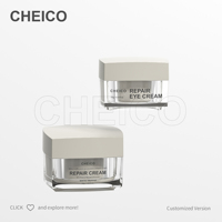 Transparent PMMA Vide Bouteille En Plastique Emballage Conteneur 15g30g50g Pot De Crème pour Soins De La Peau Emballage Essence Crème Cosmétiques Pot