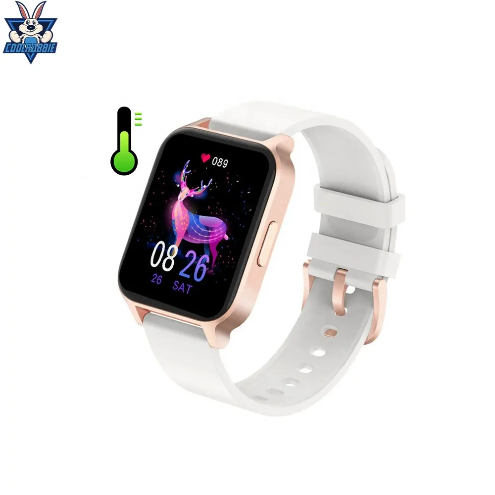 CoolRabbie New Cheap Sport Bracelet Wrist IP68 Waterproof Running Smart Phone Fashion Smart Watch 2022 For Men Women