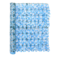 Clôture artificielle pour balcon, plafond, mur, décoration, vente en gros, 1x3m, clôture à fleurs
