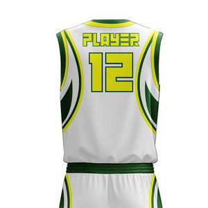 Uniformes de basket-ball de qualité supérieure avec logo personnalisé respirant ensemble d'uniformes de basket-ball de vêtements de sport avec impression personnalisée - Product Image 6