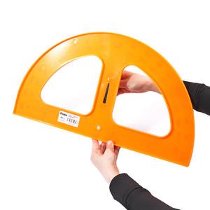 50 см пластиковый съемный ручной обучающий транспортир - Product Image 4