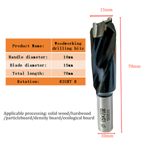 Cacbua vonfram thép <span class=keywords><strong>CNC</strong></span> phay cắt endmill Bộ định tuyến <span class=keywords><strong>bit</strong></span> cho máy móc chế biến gỗ - Product Image 6