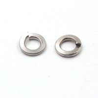 Washing Machine Front-load Stainless Steel & Aluminium Plain Finish Flat Push External Teeth Lock Washers