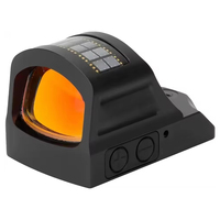 Mini viseur tactique HS507C-X2 à point rouge ouvert, fonction Shake-Awake, alimentation solaire, pour la chasse, avec support de fixation exosquelette réfléchissant