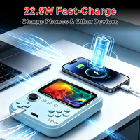 Nouvelle console de jeu portable rétro 2-en-1 K8 2026 avec batterie externe 10000 mAh, écran 3,5 pouces, jeux classiques intégrés, sortie TV et carte TF