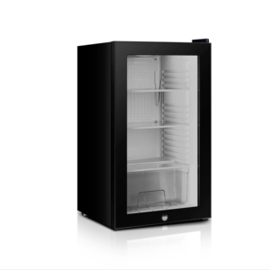Large-capacity 95L Luxury French Silent <b>Refrigerator</b> Single-door Glass Door Hotel Household Thermoelectric Cooling Mini - Product Image 1