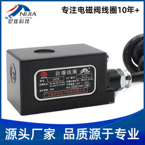 Bobine solénoïde antidéflagrante Nija 16 mm, vanne de commande directionnelle, usage industriel - Product Image 5