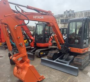 Excavatrice d'occasion Hitachi ZX50U-3, moteur d'origine, petite taille, système hydraulique 5 tonnes, intact, prêt à être expédié - Product Image 2