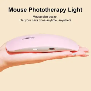 Mini-séchoir à ongles 6W portable, lampe UV LED 6 LED pour manucure, utilisation domestique, pour sécher le vernis à ongles, avec câble USB - Product Image 2