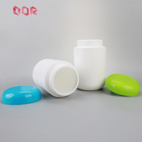 Pot en HPET de qualité alimentaire coloré 230ML300ML550ML750ML1000ML1200ML, pot pour poudre de protéines, boîte à noix avec bouchons à vis